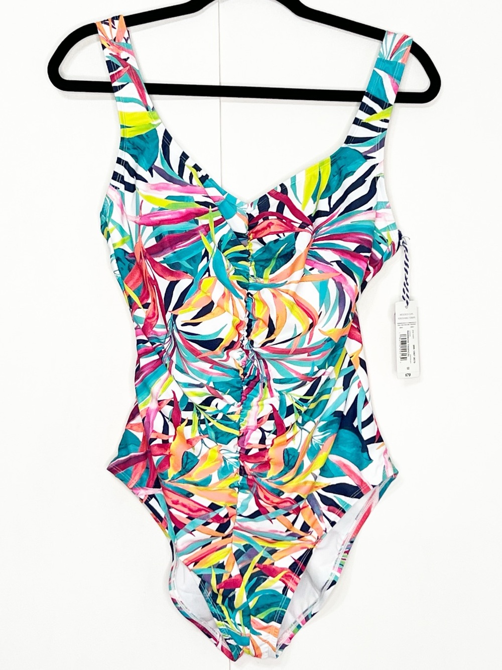 Sonnet‎ Shores Rainbow Tropical One Piece Swimsuit